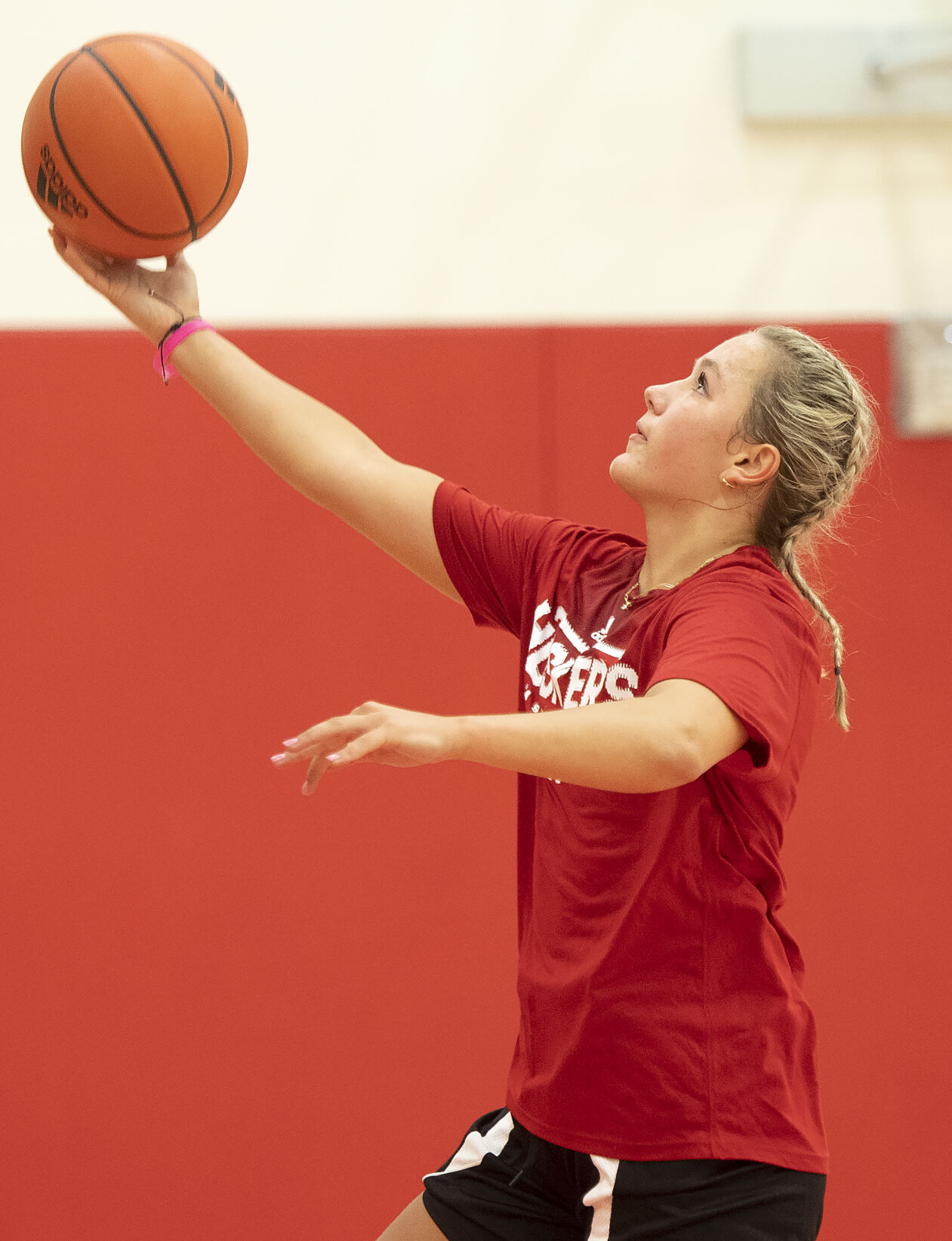 NU women's basketball practice, 6.16